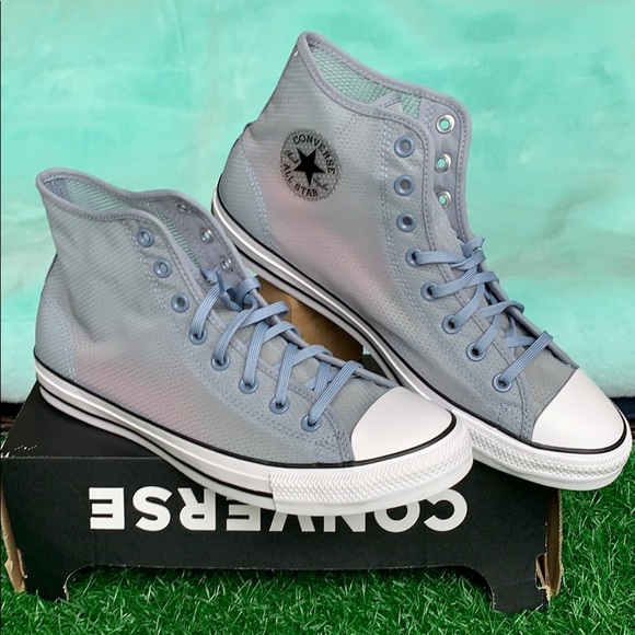 CONVERSE CTAS HI BLUE SLATE/BLACK MEN’S - Picture 2 of 16